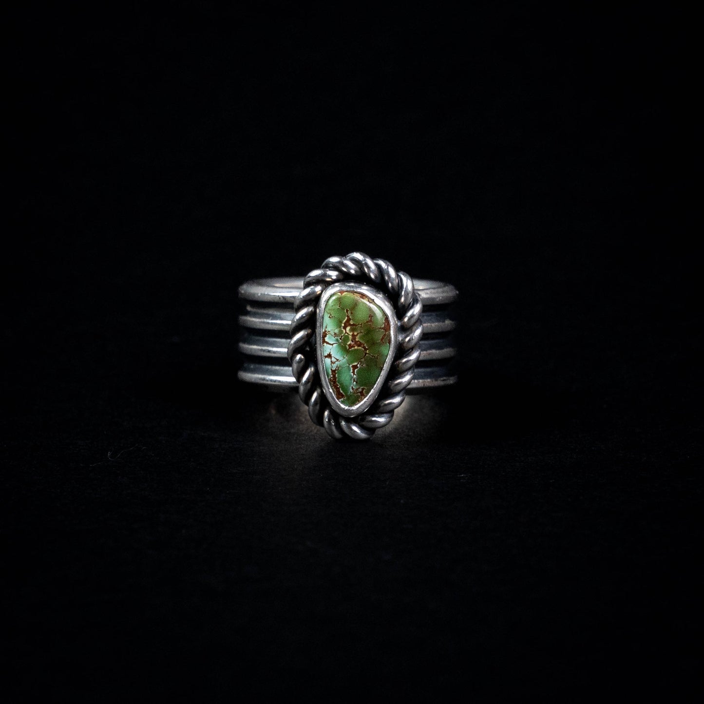 Royston Turquoise Sterling Silver Ring – Size 6