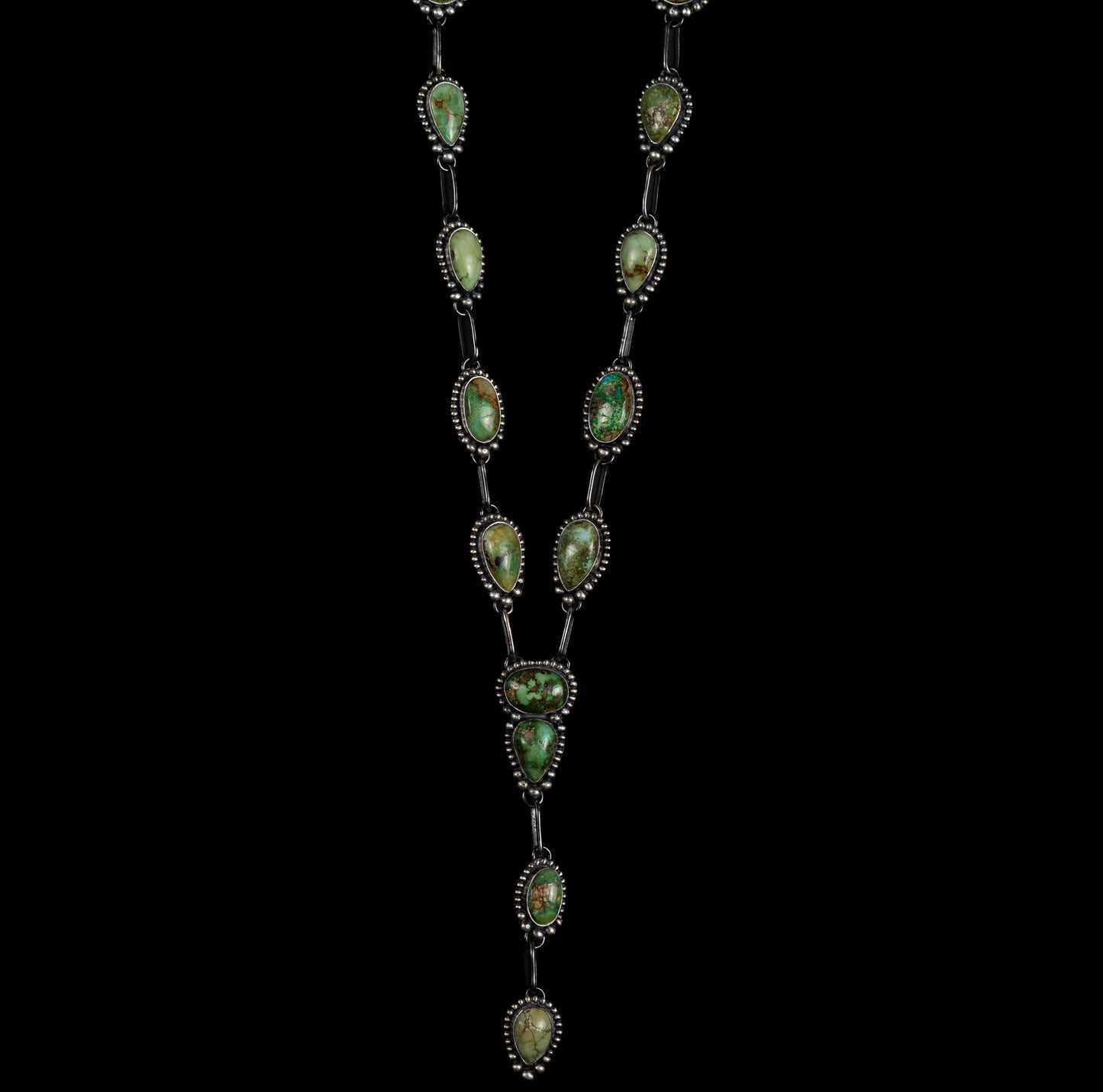 Sonoran Turquoise Lariat Necklace