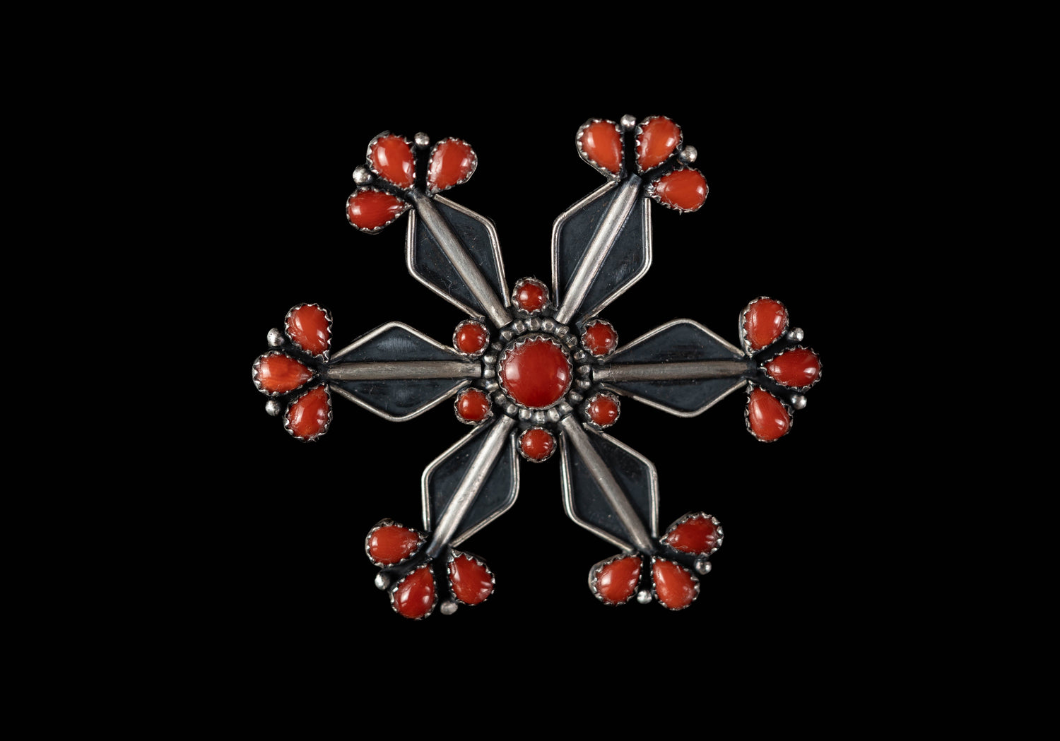 Snowflake Christmas Ornament & Brooch