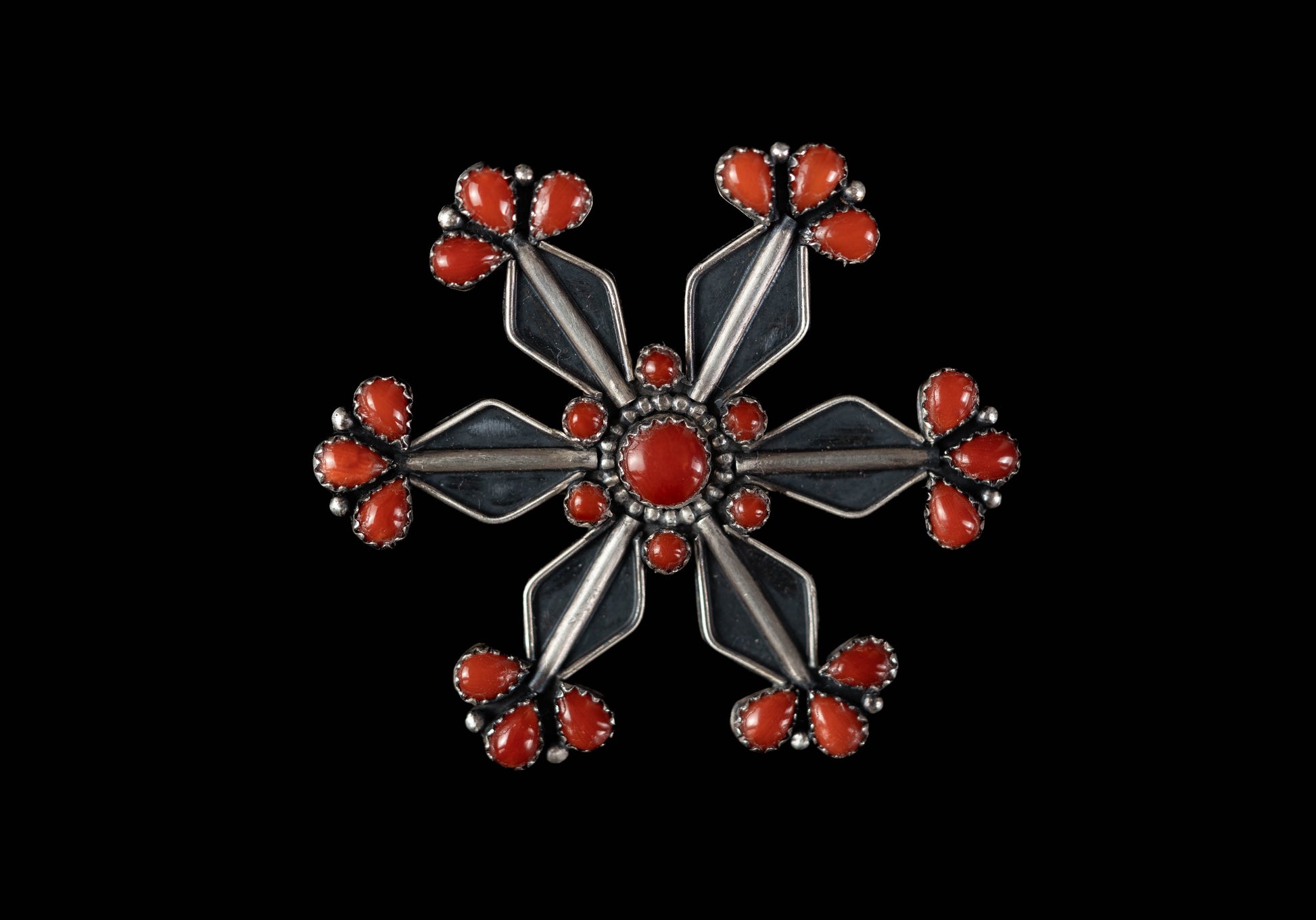 Snowflake Christmas Ornament & Brooch