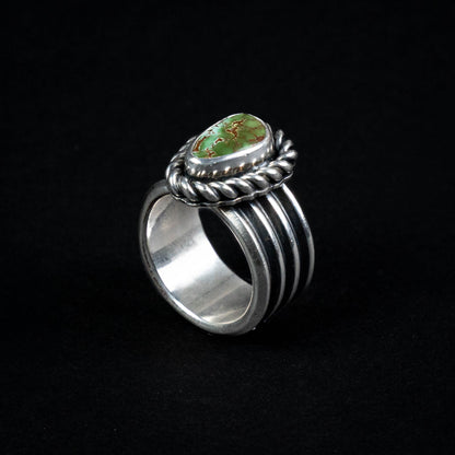 Royston Turquoise Sterling Silver Ring – Size 6