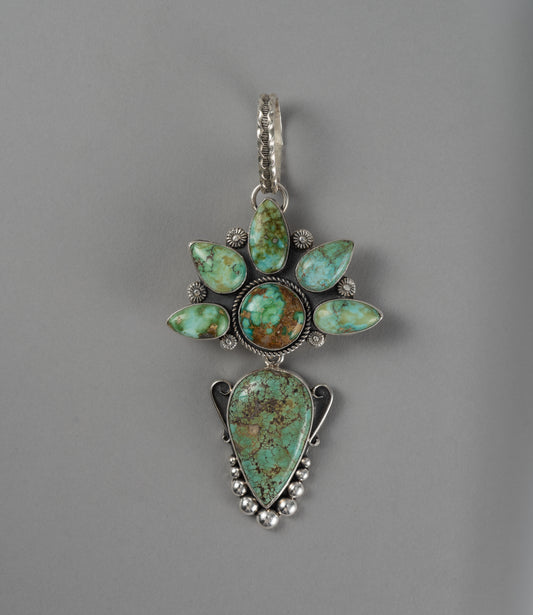 Corn maiden pendant Sterling Silver
