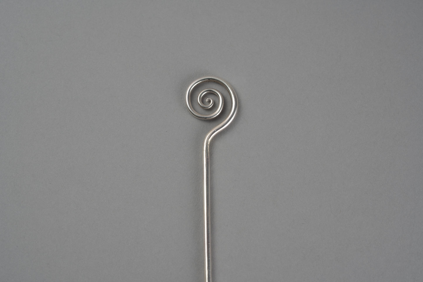 Hand Forged Sterling Silver Hair Stick