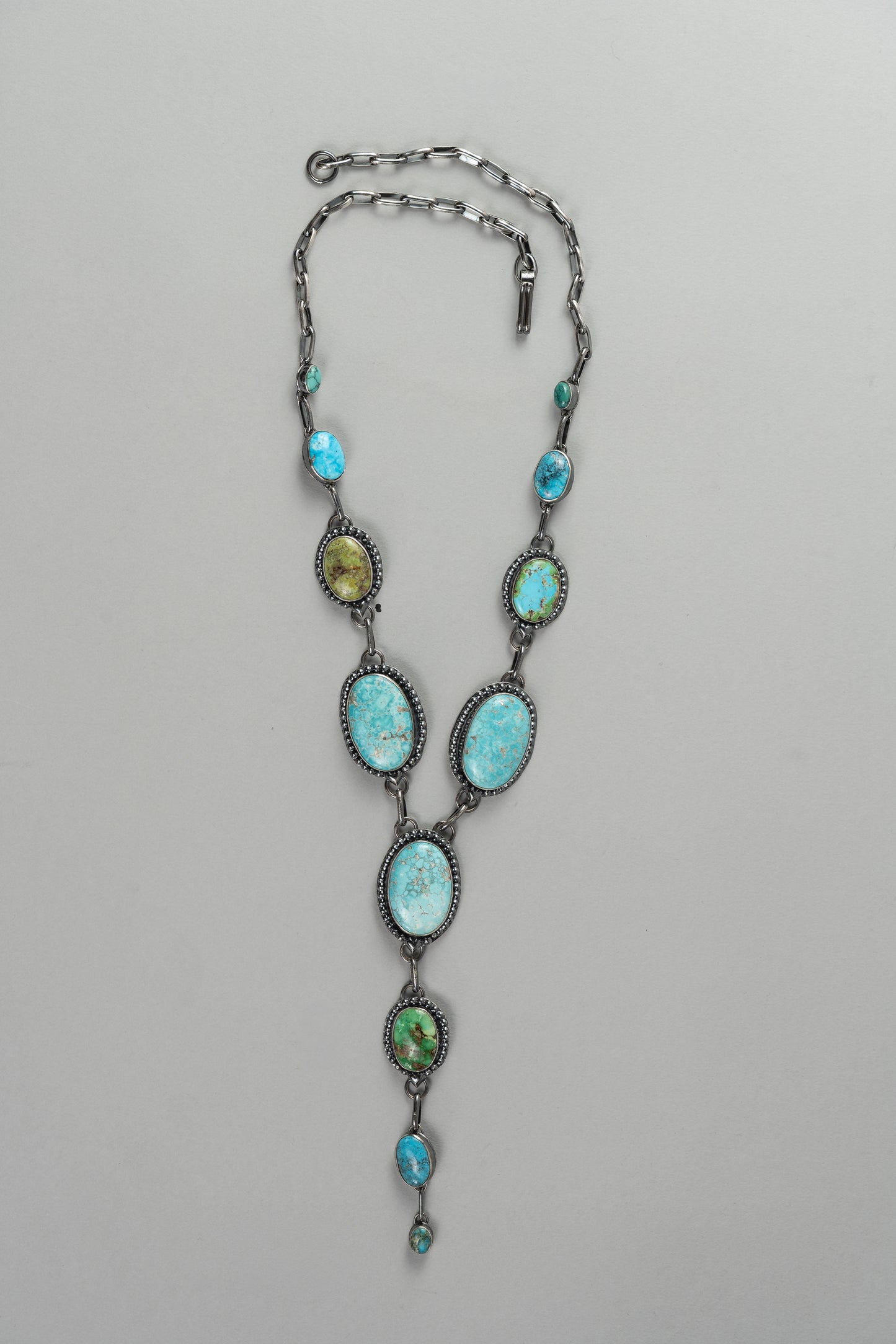 Lariat Necklace Sterling Silver