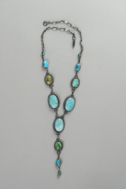 Lariat Necklace Sterling Silver