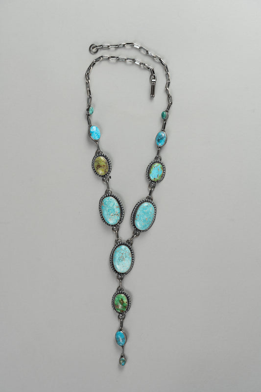 Lariat Necklace Sterling Silver