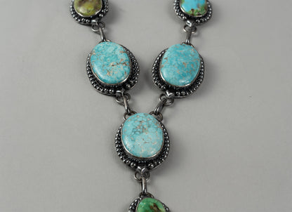 Lariat Necklace Sterling Silver