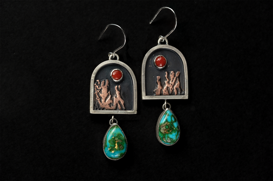 Portrait of Monument Valley Earrings