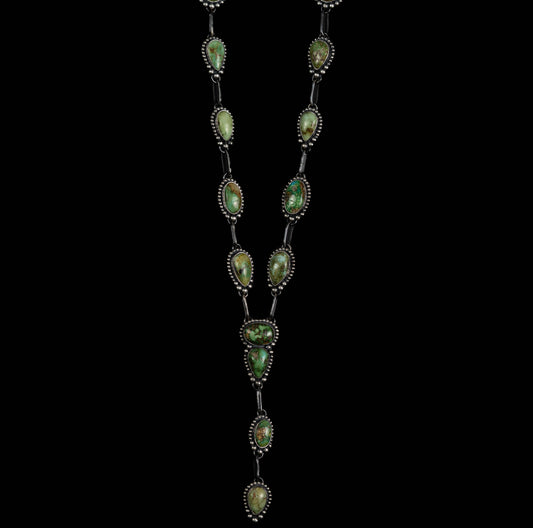Sonoran Turquoise Lariat Necklace
