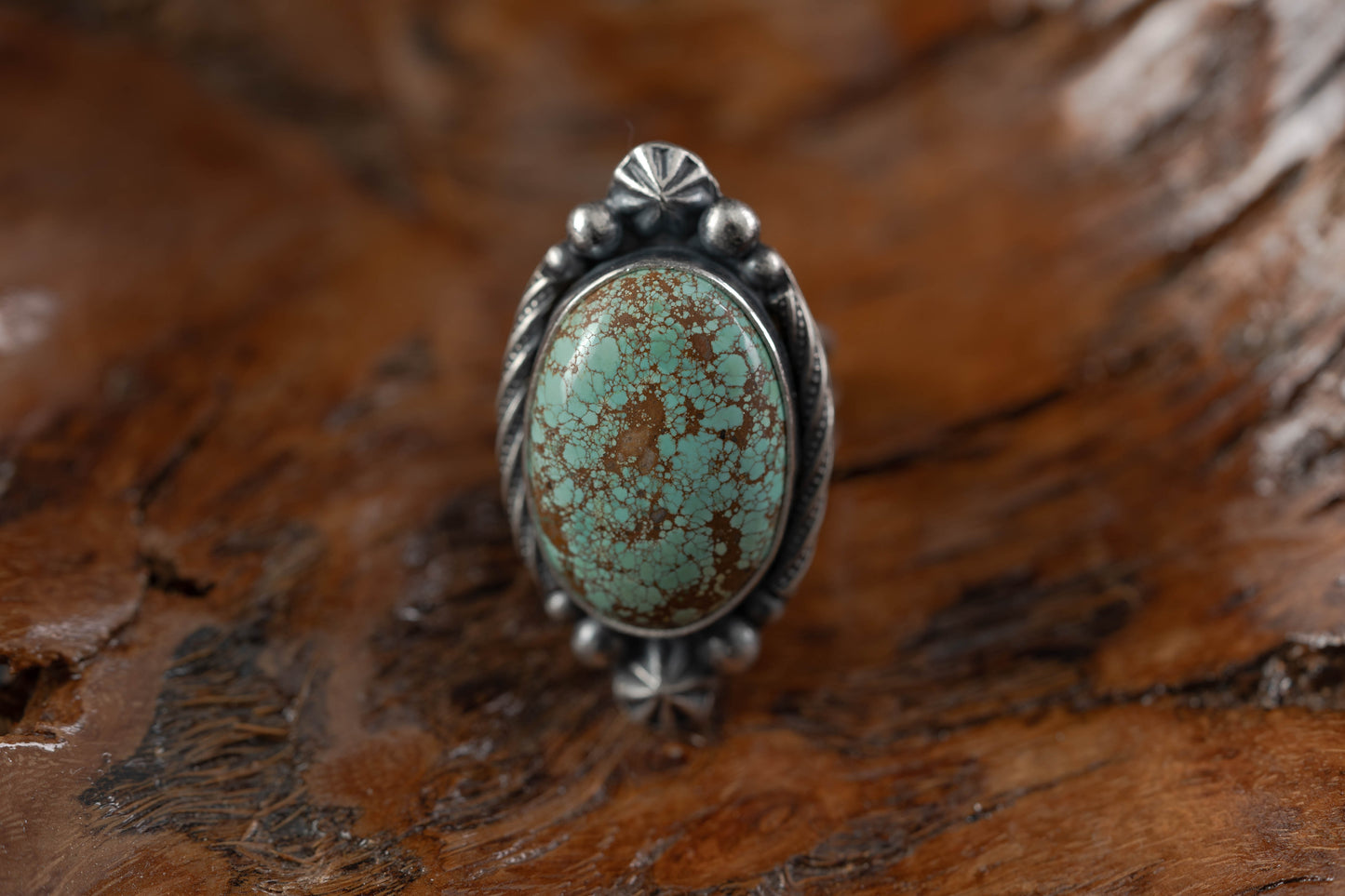 Firebird Turquoise Statement Ring