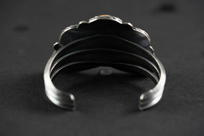 Composite Turquoise & Spiny Oyster Naja Cuff